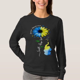 T-shirt Foi Espoir Amour Sensibilisation Syndrome de Down