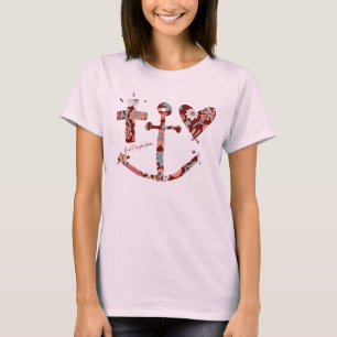 T-shirt Foi, Espoir, Symboles d'amour