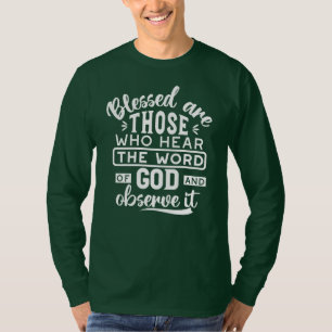T-shirt Foi et obéissance – Écriture inspirante