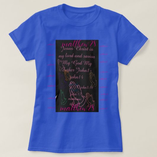T-shirt foi, femmes, beauté (Design devant)