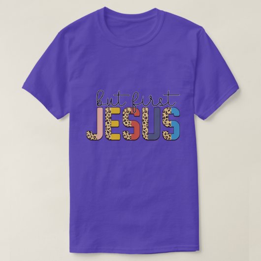 T-shirt Foi Jésus 9 (Design devant)
