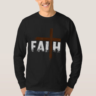 T-shirt Foi Jésus Croix Église religieuse chrétienne 1