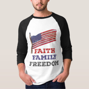 T-shirt Foi Liberté familiale