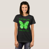 T-shirt Foi papillon Hope Love Lymphoma non-Hodgkin (Devant entier)