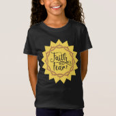 T-Shirt foi sur la peur (Devant)