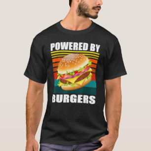 T-shirt Foie Alimenté Par Hamburgers Hommes Femmes Enfants