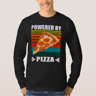 T-shirt Foie Alimenté Par Pizza Hommes Femmes Enfants