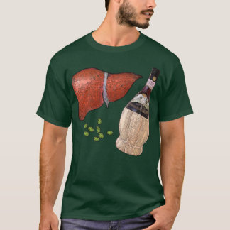 T-shirt foie, fèves, et un beau chianti
