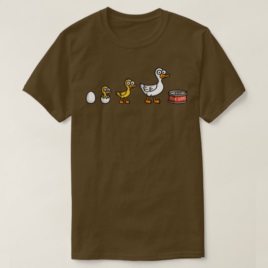 T-shirt Foie gras  (Design devant)