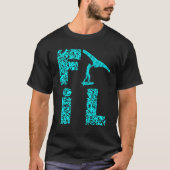 T-shirt Foil Electric Hydrofoil Surfboard Foiling Leopard (Devant)