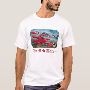 T-shirt Fokker du baron rouge triplan