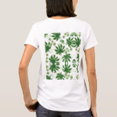 T-shirt Folhas Verdes (Dos)