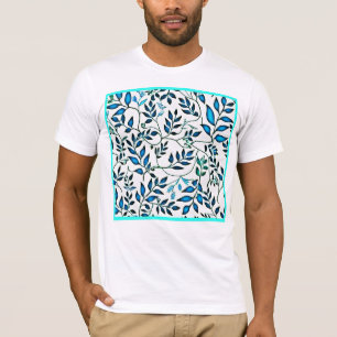 T-shirt Foliage coloré Art Motif