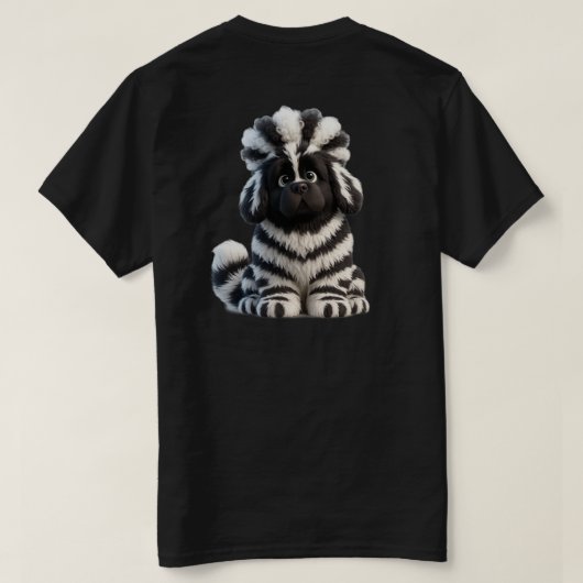 T-shirt Folie à Tête Bouclée (Design dos)