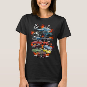T-shirt Folie automobile ! Muscles Cars, voitures classiqu