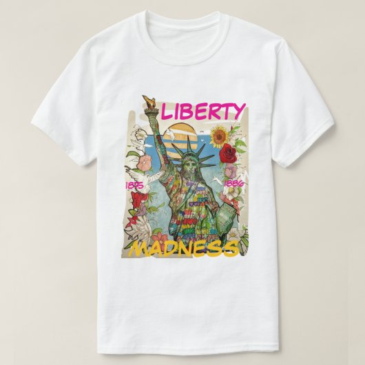 T-shirt Folie de liberté (Design devant)