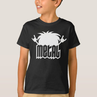 T-shirt Folie Métal Chevelue à Secouer la Tête