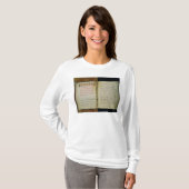 T-shirt Folios d'évangile de St Sergius de Radonezh (Devant entier)