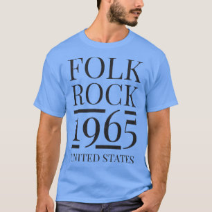 T-shirt Folk Rock 1965 Vintage