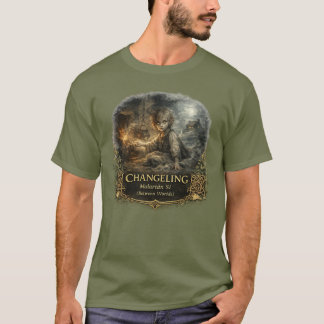 T-shirt Folklore des changelins – Malartán Sí (Entre les m