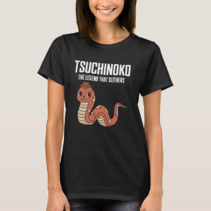 T-shirt Folklore du monstre cryptide Tsuchinoko Cryptozool