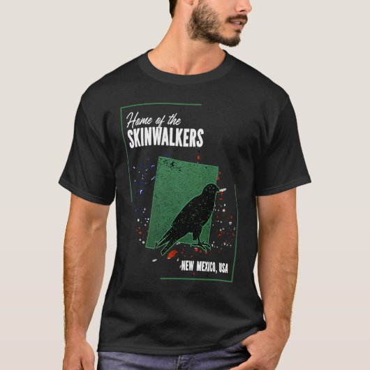 T-shirt Folklore in New Mexico  Home of the Skinwalkers (Devant)