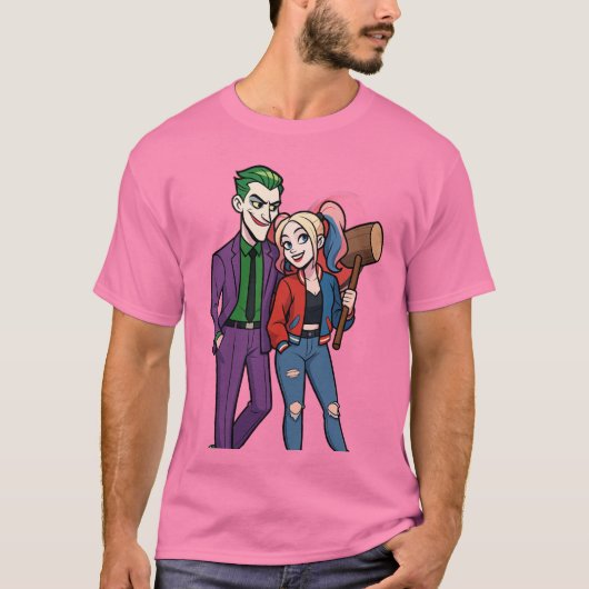 T-shirt Folle amoureuse (Devant)