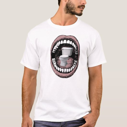 T-shirt Folle bouche (Devant)