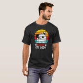 T-shirt Folle de chats Chat Tante de chat Mère de chat (Devant entier)