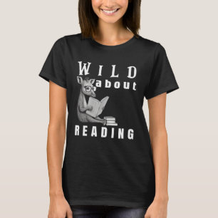 T-shirt Folle de lecture Livres d'amour Nerd Bouquineur Bi