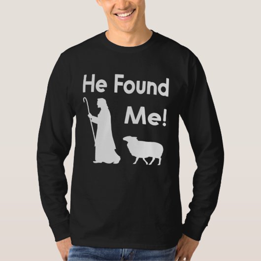 T-shirt Followers of Jesus Christ  He found me (Devant)