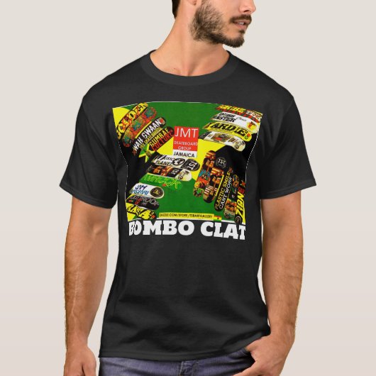T-Shirt foncé basic BOMBO CLAT (Devant)