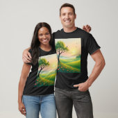 T-Shirt foncé basique (Unisexe)