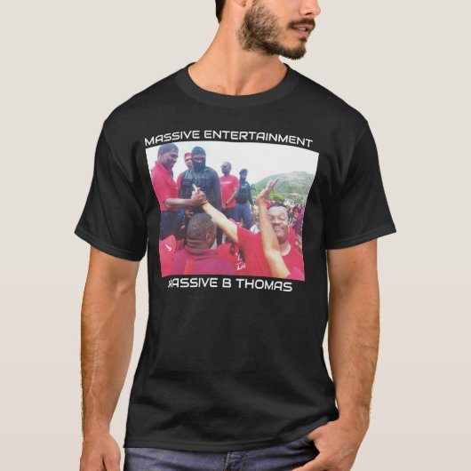 T-SHIRT FONCÉ BASIQUE B THOMAS MASSIVE (Devant)