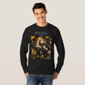 T-shirt foncé basique pour hommes (Devant entier)