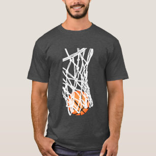 T-shirt foncé basique pour hommes