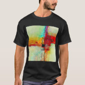 T-shirt foncé basique pour hommes (Devant)