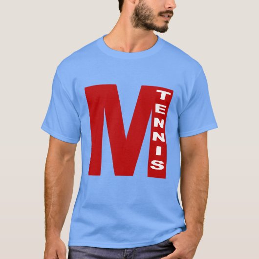 T-shirt foncé bleu caroline MILANO TENNIS (Devant)