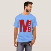 T-shirt foncé bleu caroline MILANO TENNIS (Devant entier)