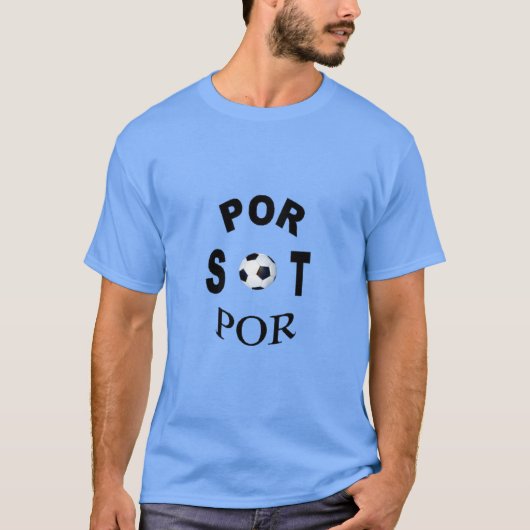 T-shirt foncé bleu   DESIGN  SPORT  (Devant)