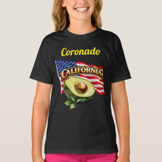 T-Shirt foncé California Girl
