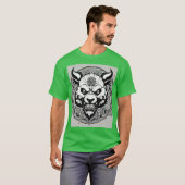 T-shirt foncé de base (Devant entier)