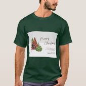 T-shirt foncé de base (Devant)