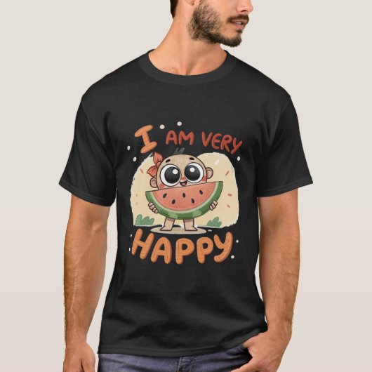 T-Shirt foncé de base (Devant)
