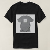 T-Shirt foncé de base (Design devant)