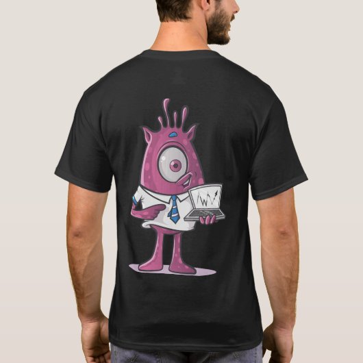 T-shirt foncé de base (Dos)