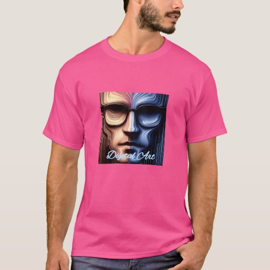 T-shirt foncé de base (Devant)