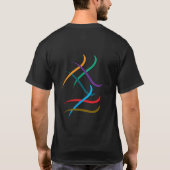 T-shirt foncé de base (Dos)