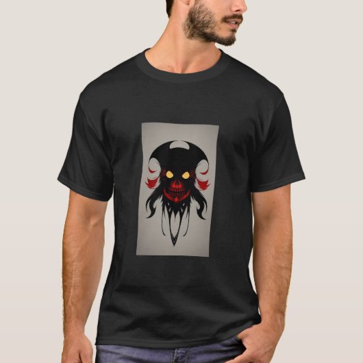 T-shirt foncé de base (Devant)