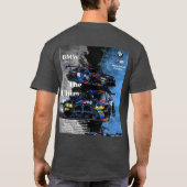 T-Shirt foncé de base avec design bmw m3 (Dos)